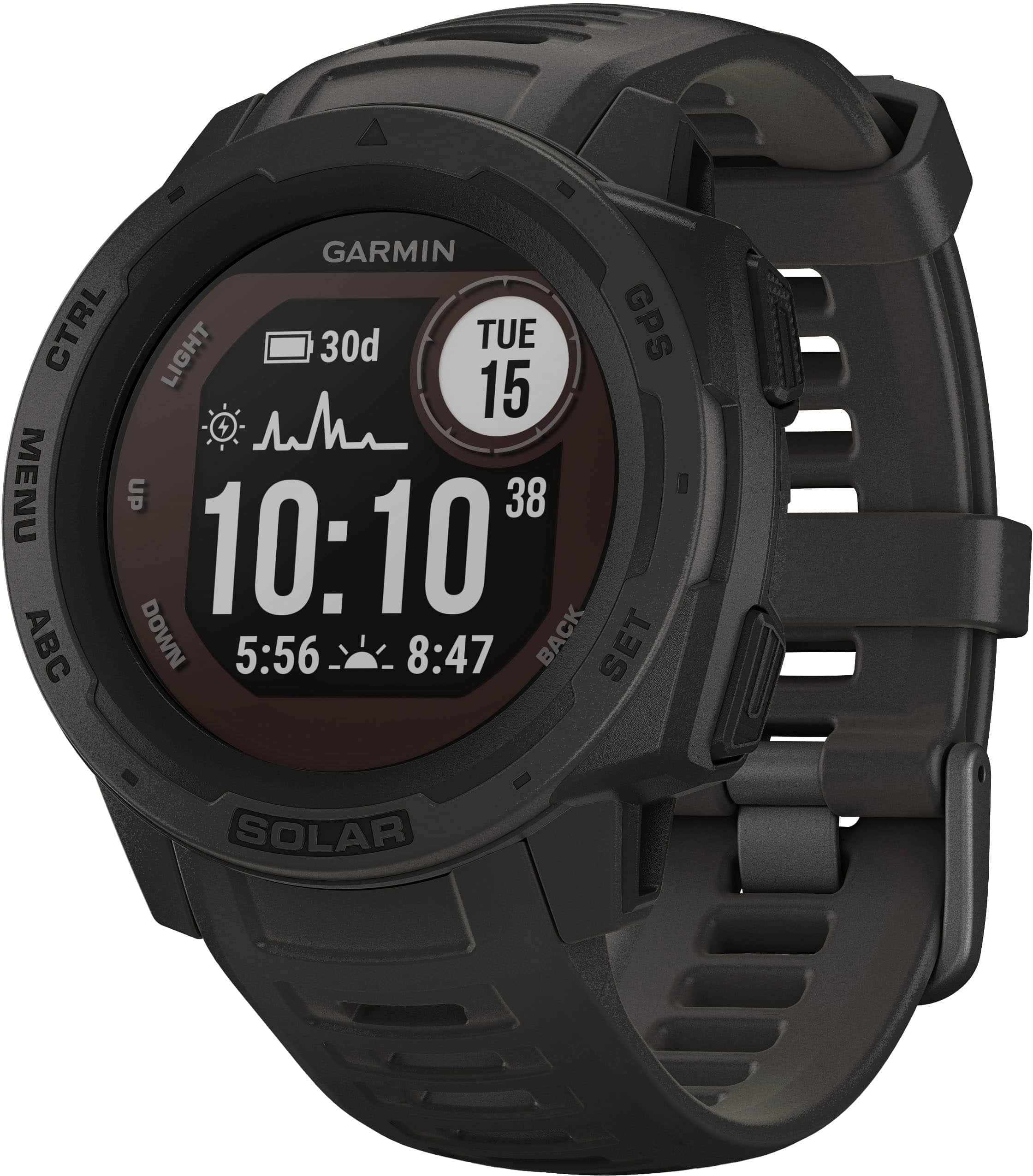 Garmin Garmin Instinct Smartwatches Gray 45mm New