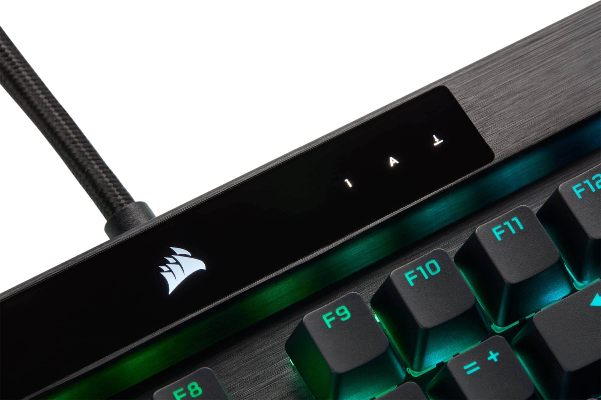 Corsair K100 RGB Keyboards Black Cherry MX Speed Silver New
