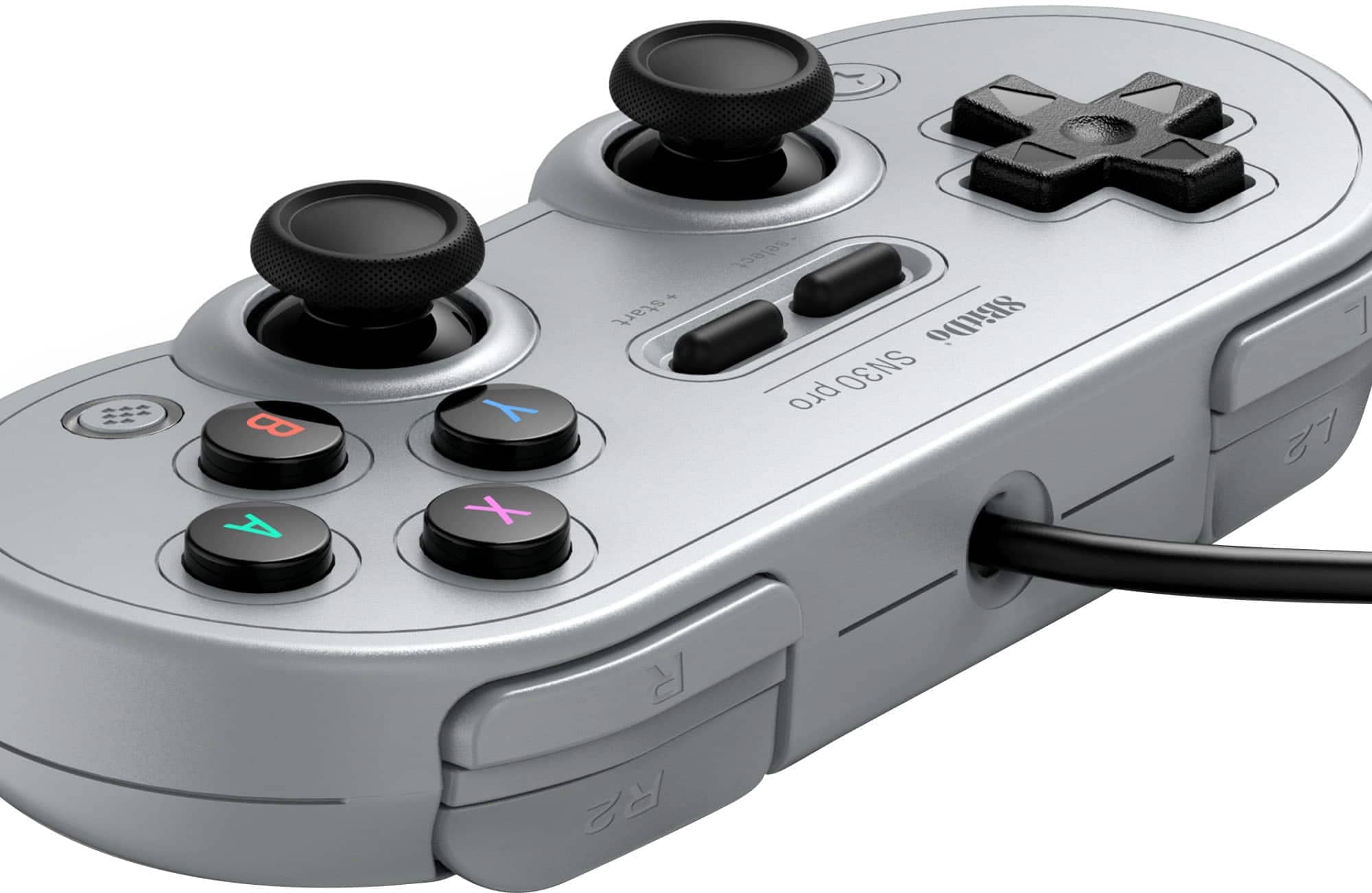 8BitDo SN30 Pro Pro Controllers (Game) Gray New