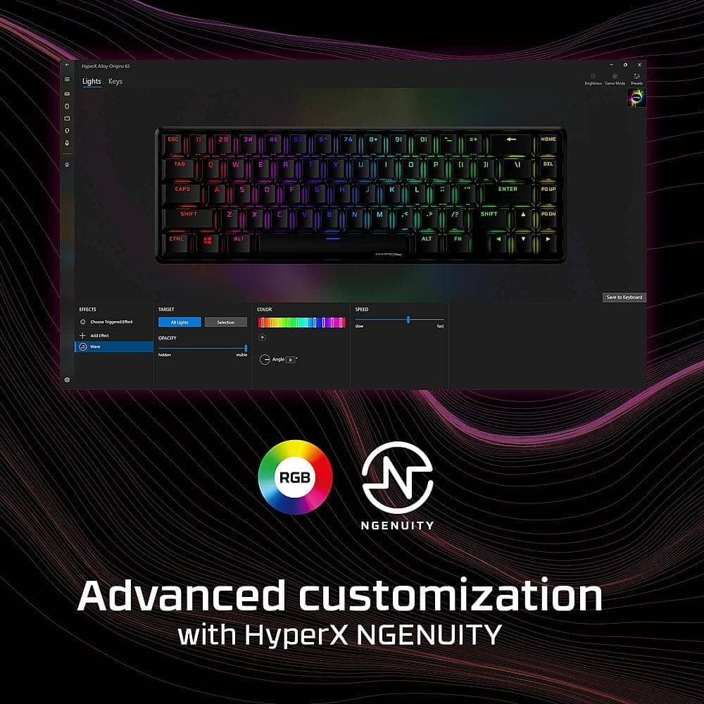 HyperX Alloy Origins Keyboards New Black