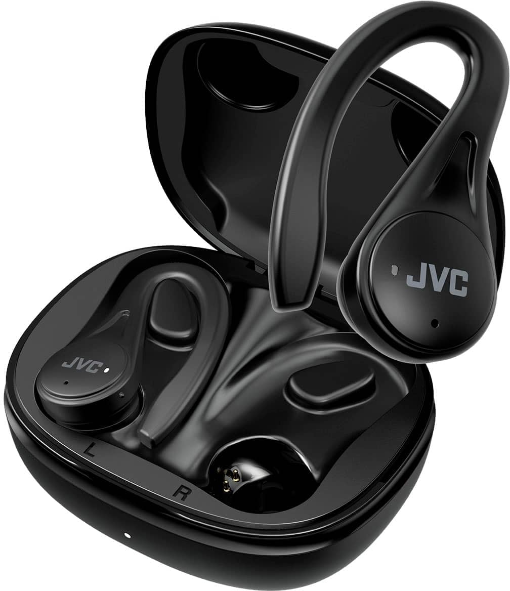 JVC HAEC25TB Headphones & Earbuds Black New