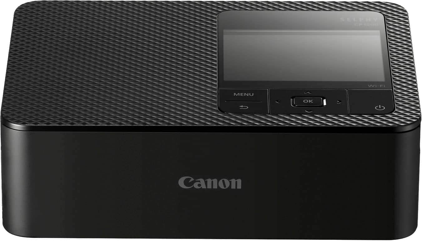 Canon SELPHY CP1500 Wireless Compact Photo Printer, Black Printers New