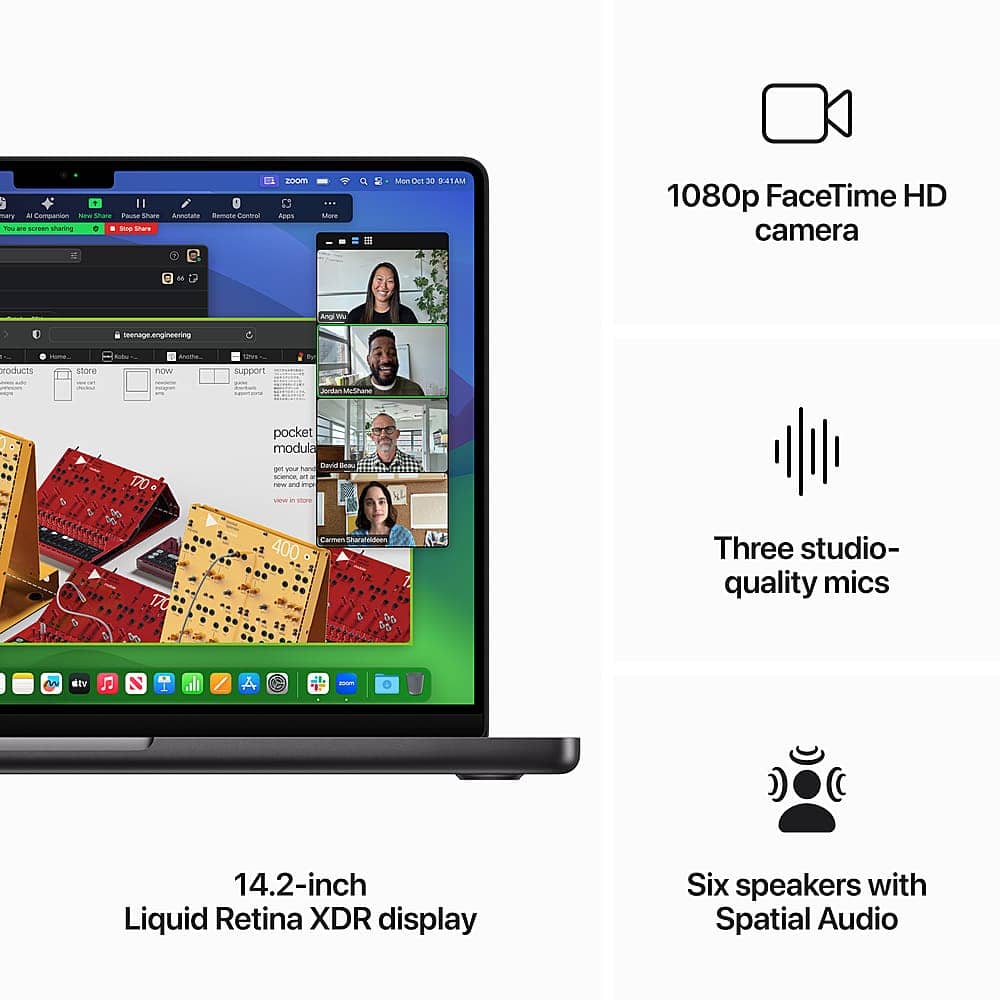 Apple MacBook Pro 14-inch Computers 1000GB 24GB New