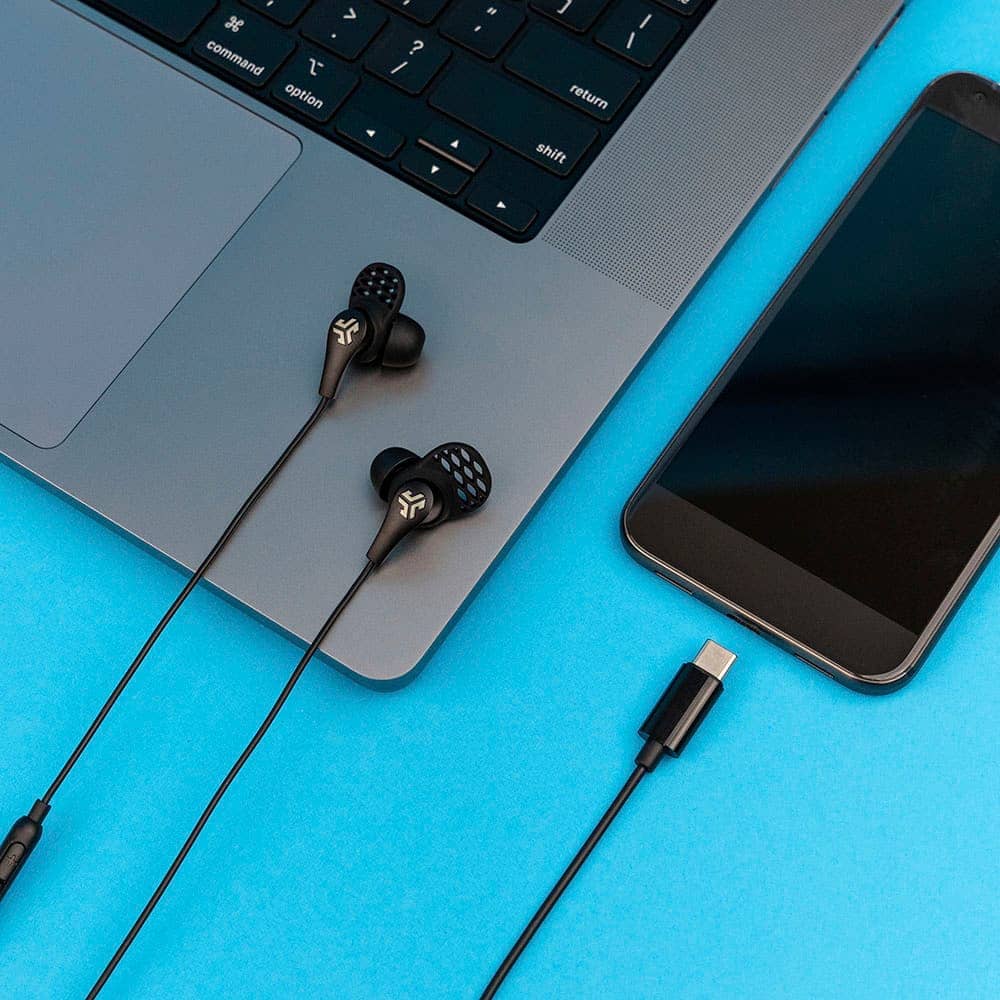 JLab EPROTPCRBLK123 Headphones & Earbuds Black New