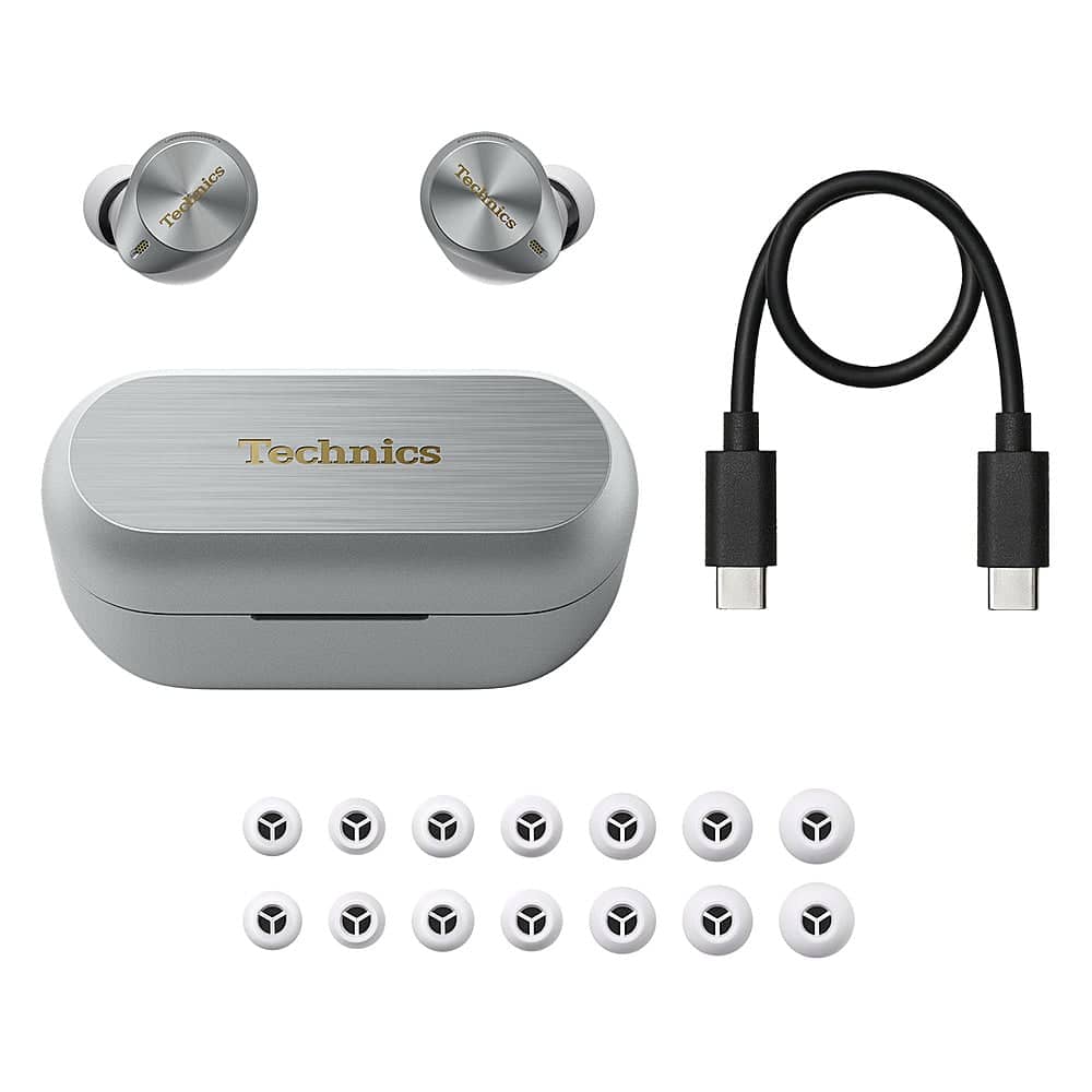 Technics EAH-AZ80-S Headphones & Earbuds Silver New