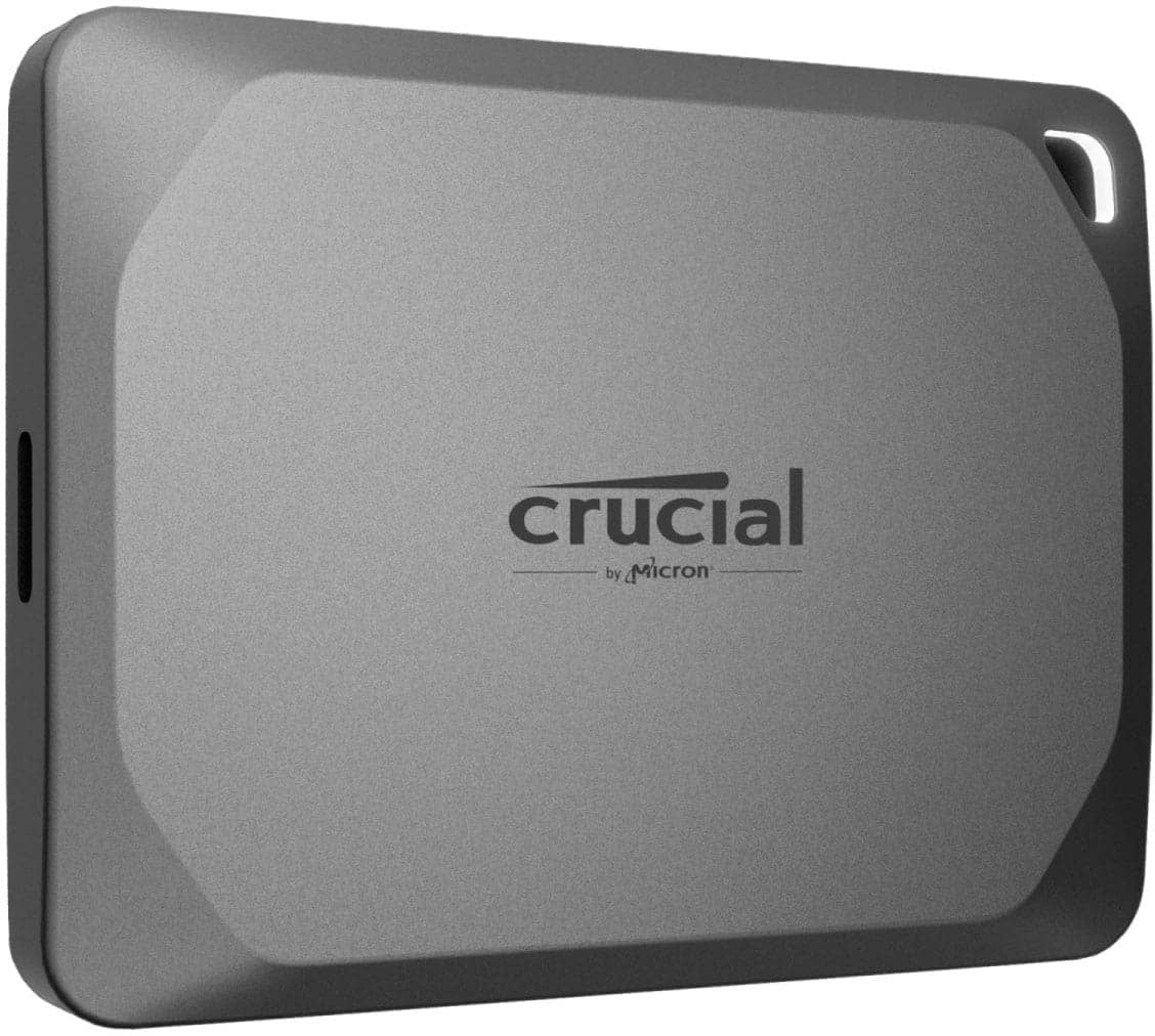 Crucial X9 Pro External SSDs Gray 1TB New