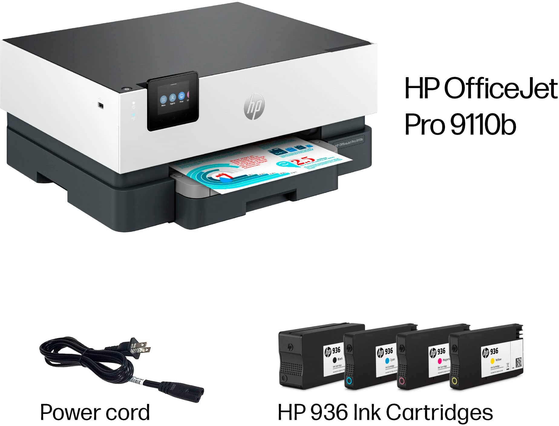 HP OfficeJet Pro 9110b Printers New