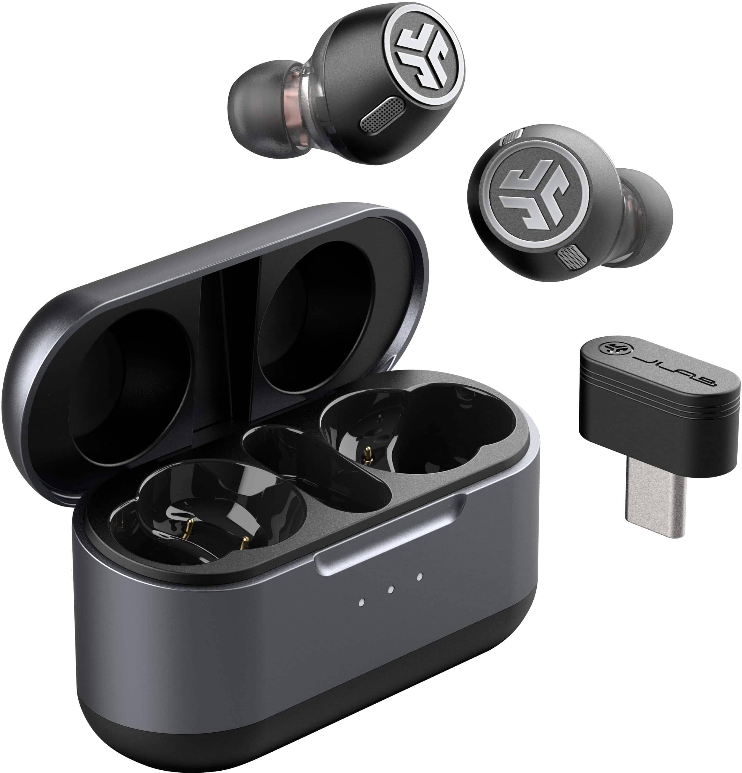JLab EBELABRBLK82 Headphones & Earbuds Black New