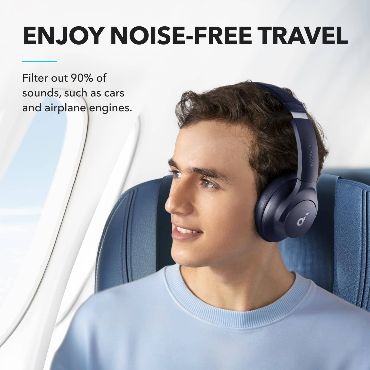 Soundcore A3004Z31 Headphones & Earbuds Blue New