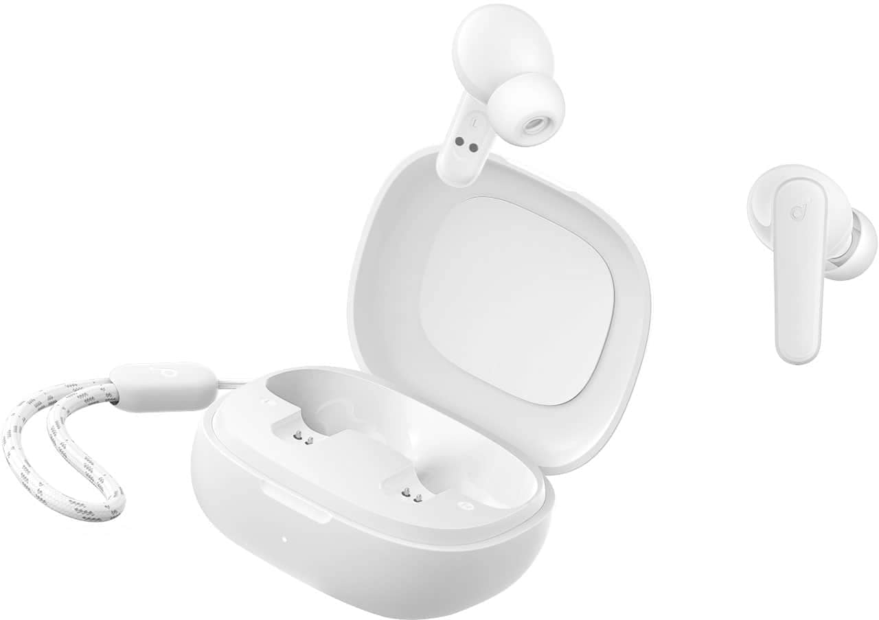 Soundcore A3949Z22 Headphones & Earbuds White New