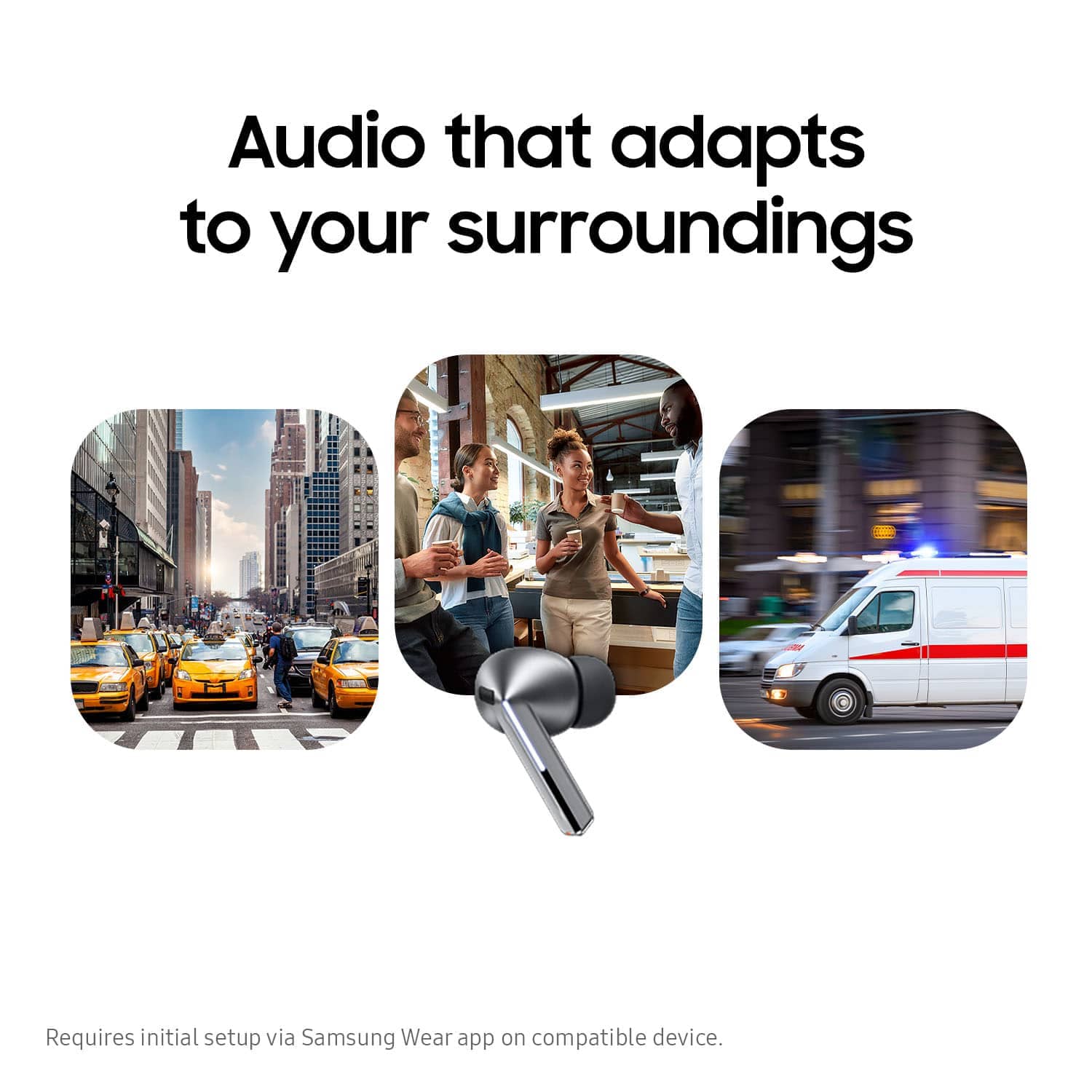 Samsung GSRF SM-R630NZWAXAR Headphones & Earbuds White New