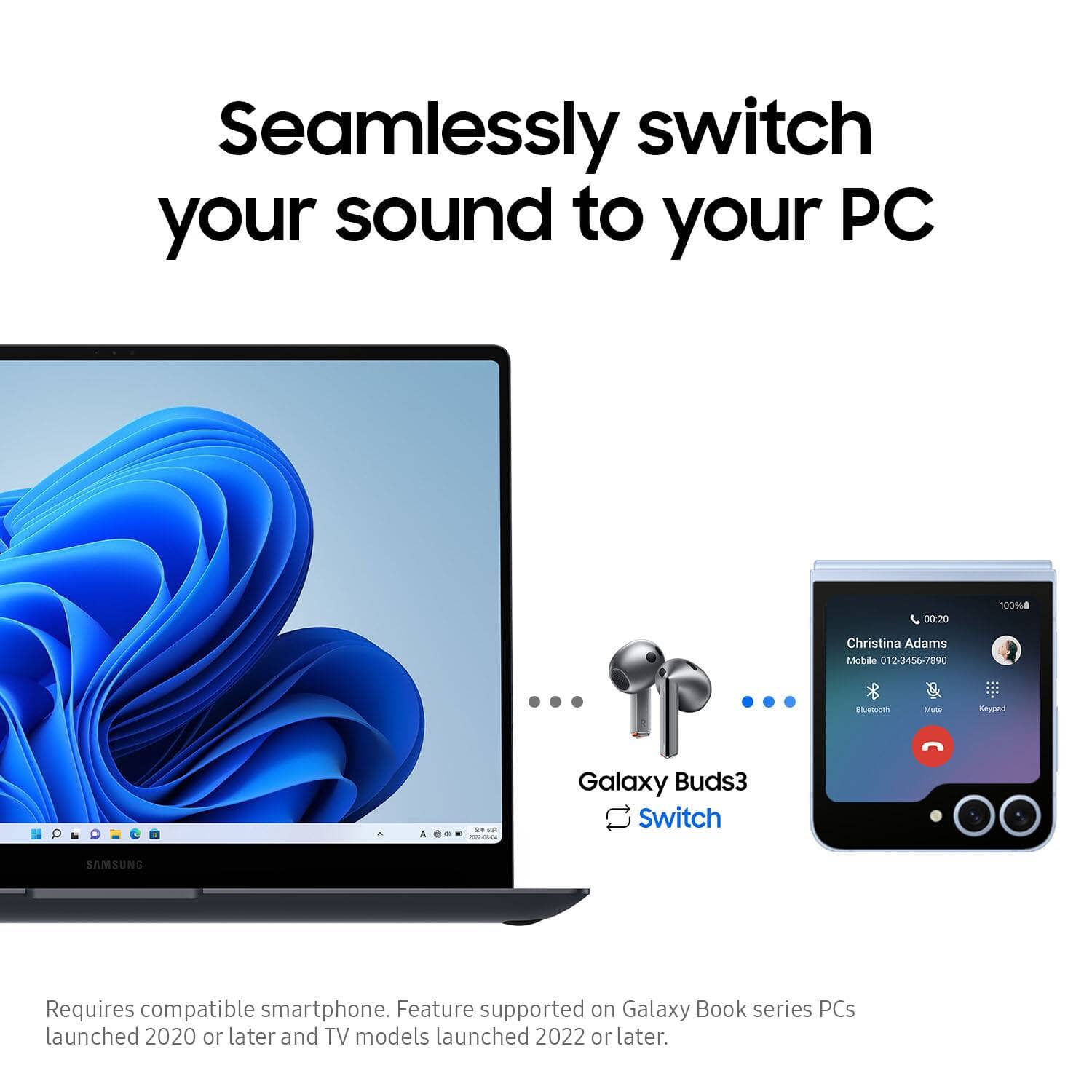 Samsung SM-R530NZWAXAR Headphones & Earbuds White New