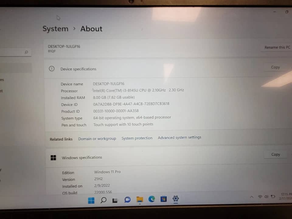 Lenovo IdeaPad S340 Computers 128GB 8GB New