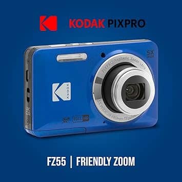 Kodak FZ55 Digital Cameras Black New