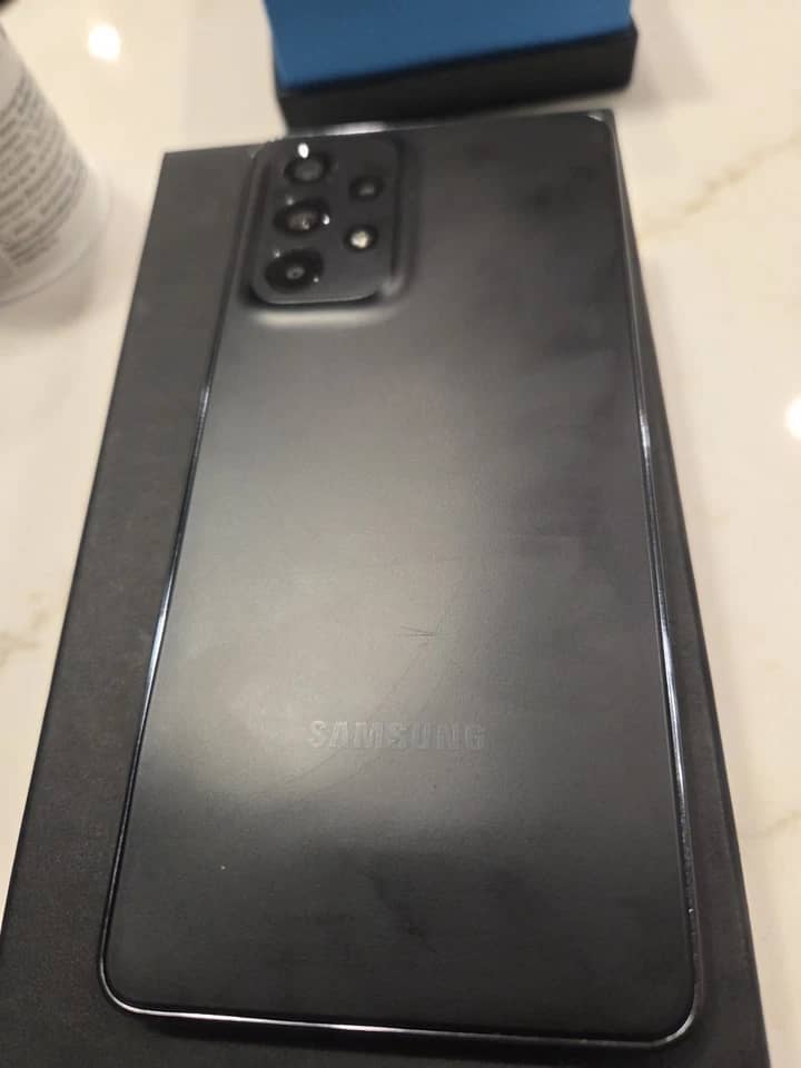 Samsung Galaxy A52 Cell Phones Black AT&T 128GB Open-Box Excellent