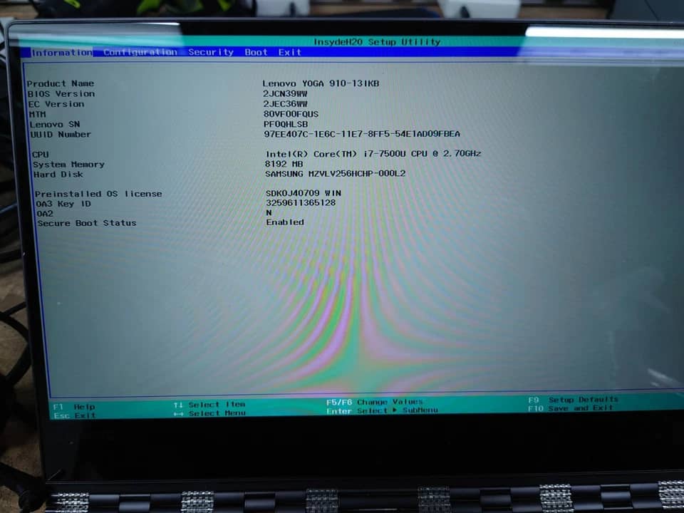 Lenovo Yoga 910 Computers 256GB 8GB Used - Good