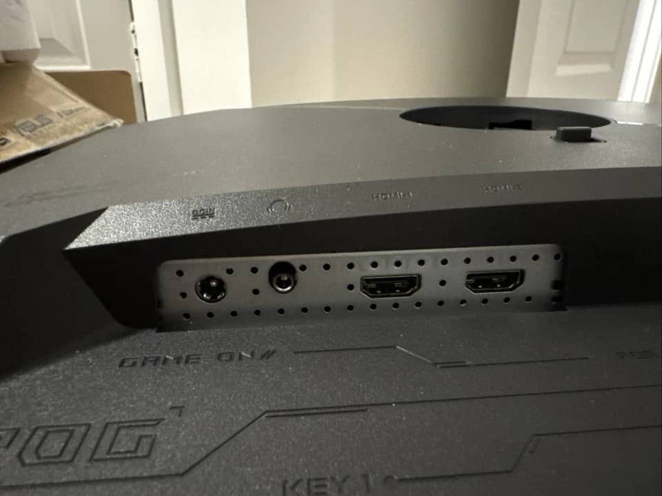 ASUS XG27AQDMG Monitors For parts or not working