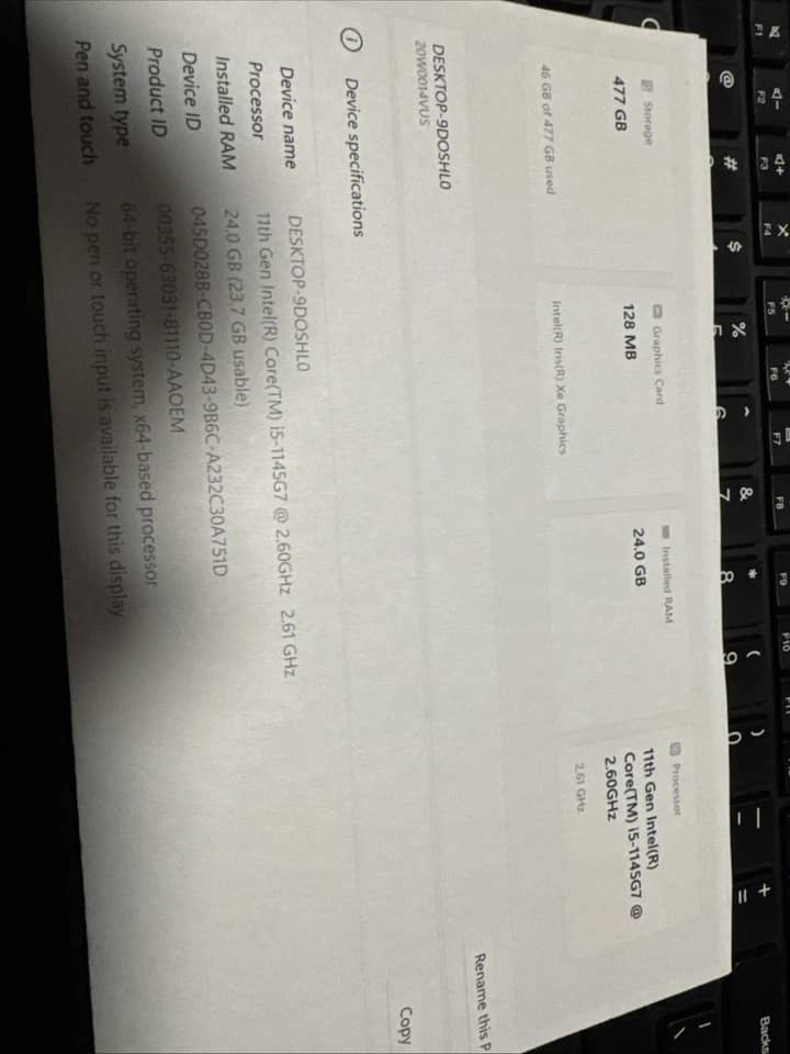 Lenovo ThinkPad P14s Gen 2 Computers 512GB 8GB New