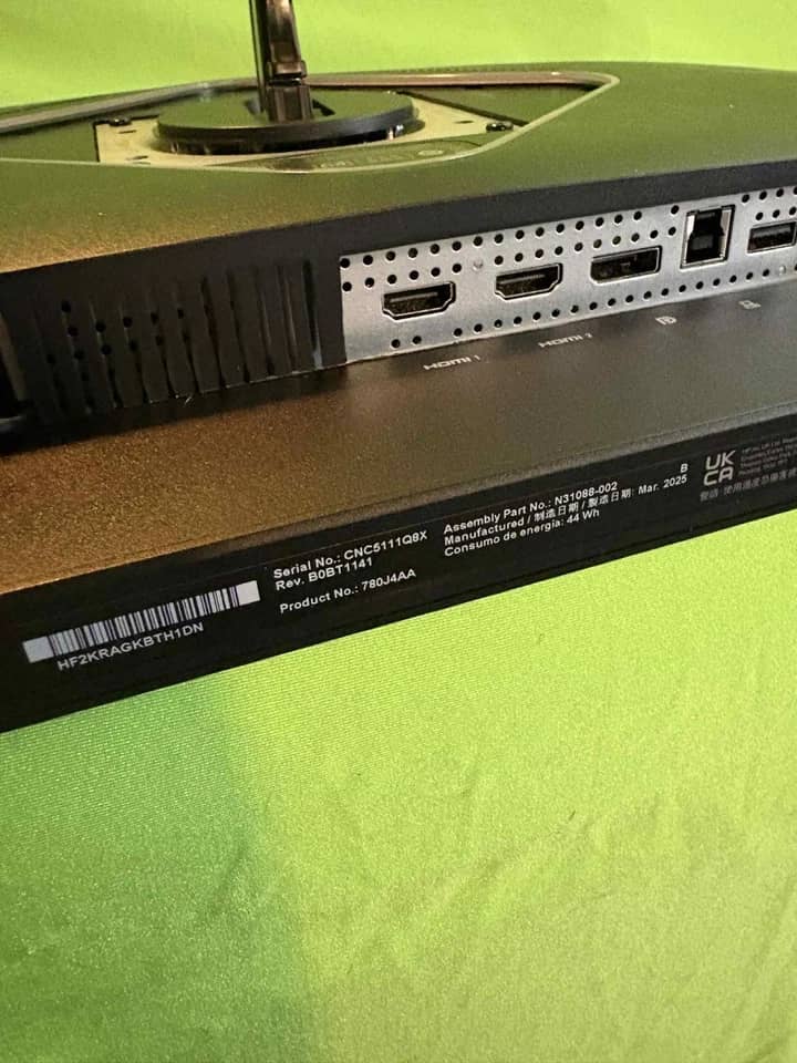 HP OMEN Monitors Black New