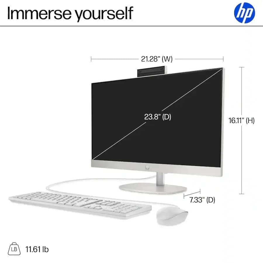 HP 24-cr Computers 1TB 32GB Refurbished - Excellent