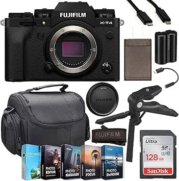 Fujifilm X-T4 Digital Cameras Black New