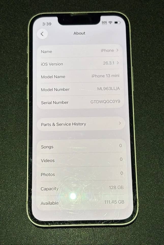 Apple iPhone 13 mini Cell Phones Blue 256G Unlocked New