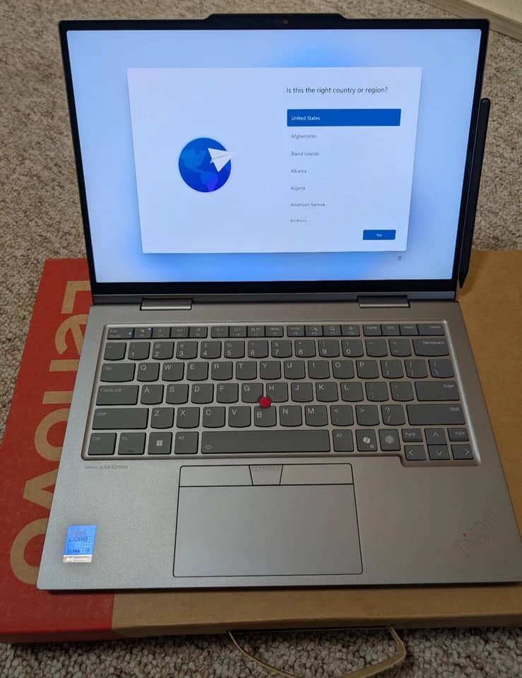 Lenovo ThinkPad X1 2-In-1 2-in-1 Gen 10 Computers 1TB 32GB New
