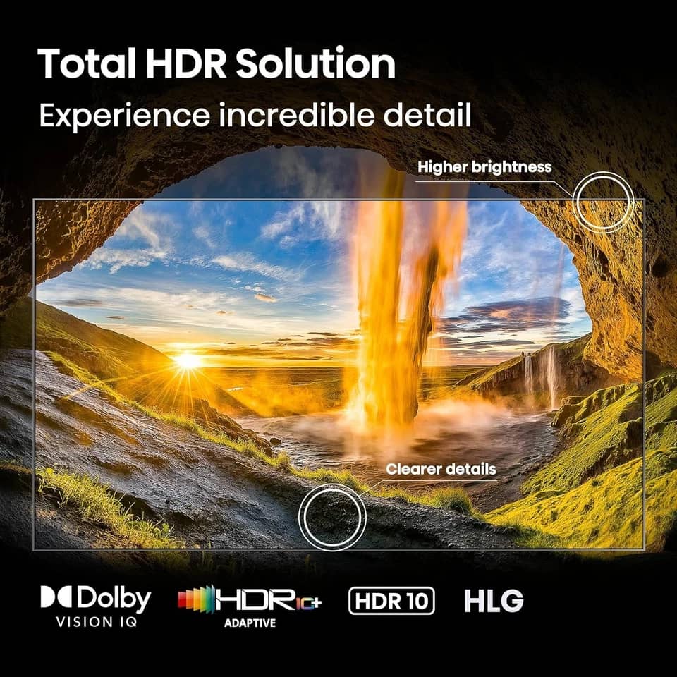 Hisense u6 fire tv TVs Black New
