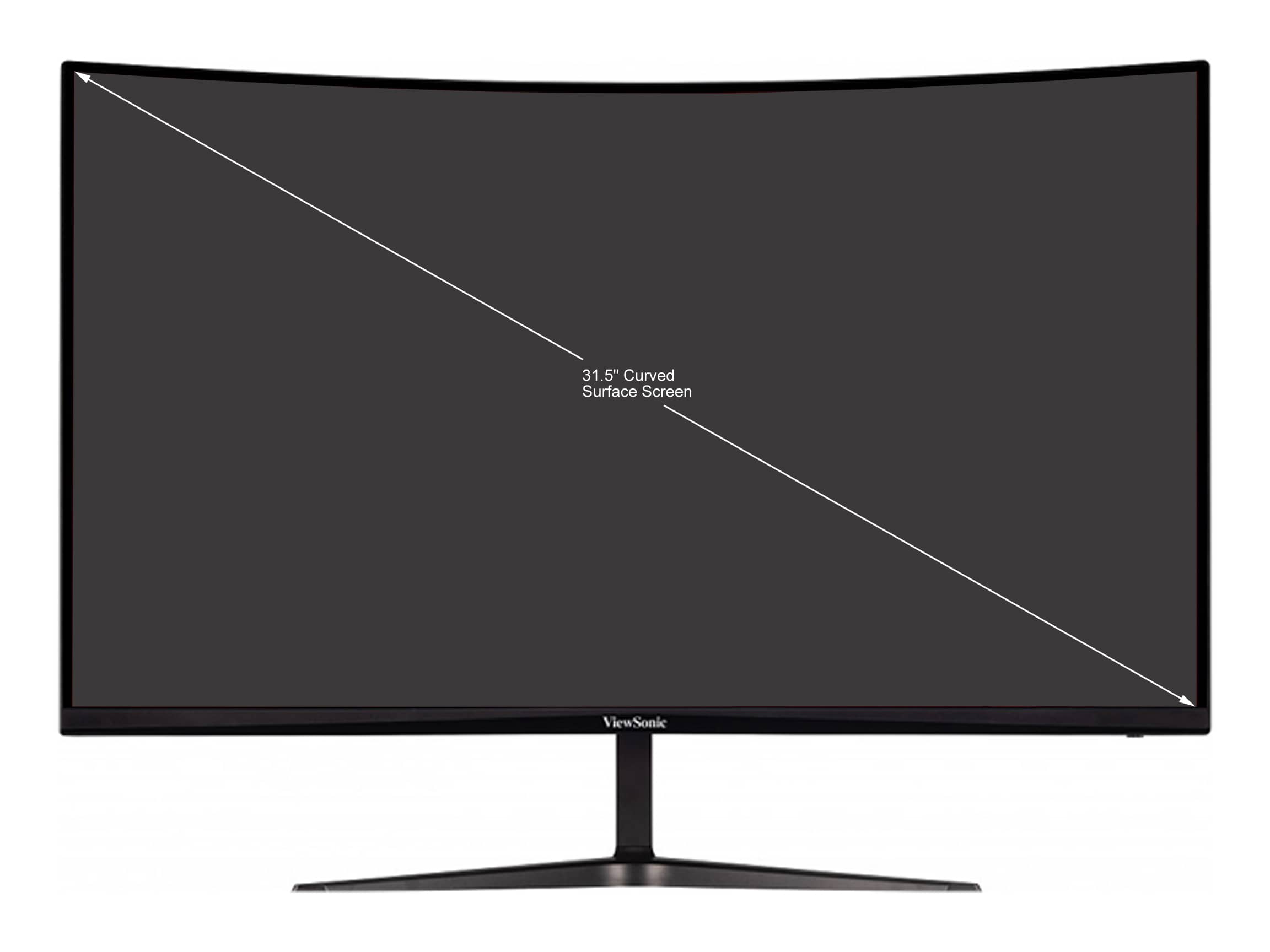 ViewSonic VX3218-PC-MHD Monitors Black New
