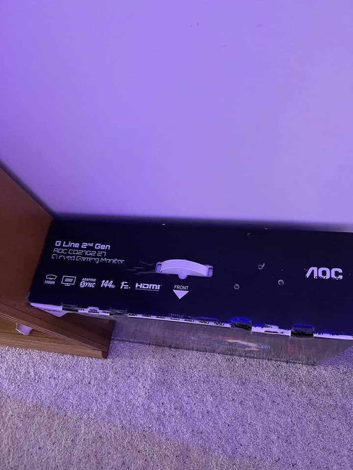 AOC CQ27G2 Monitors Black New
