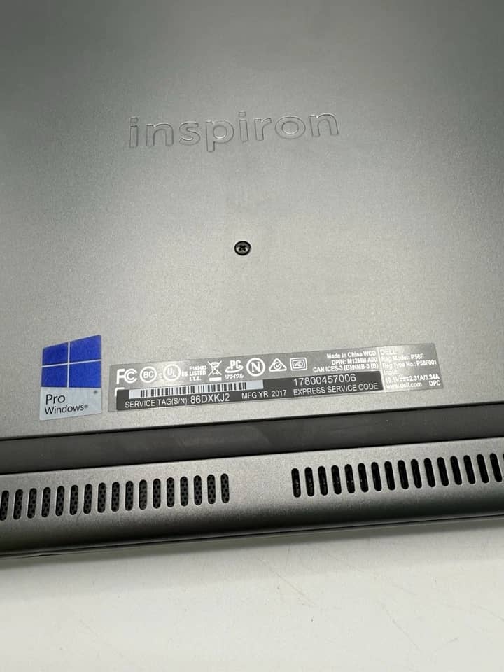 Dell Inspiron 15 7577 Computers 128GB Used - Good