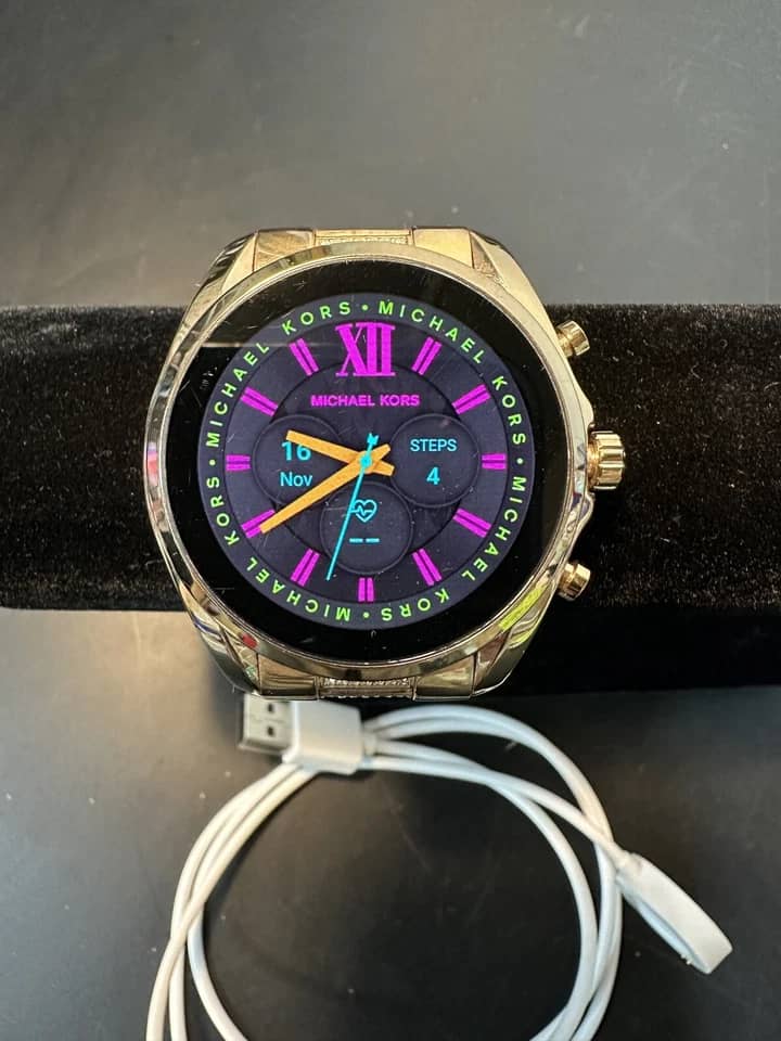 Michael Kors Gen 6 Bradshaw Smartwatches Gold 44mm New