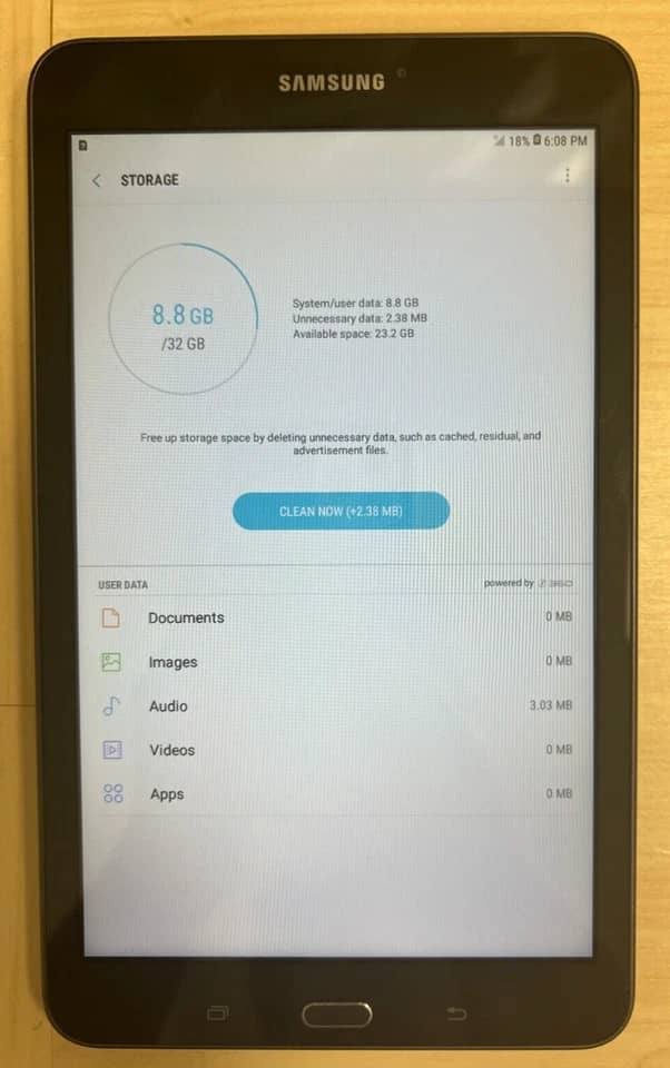 Samsung Galaxy Tab E Tablets Black 16GB New