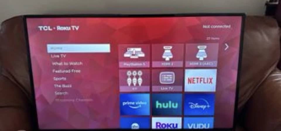 TCL 43p615 TVs Black Used - Good