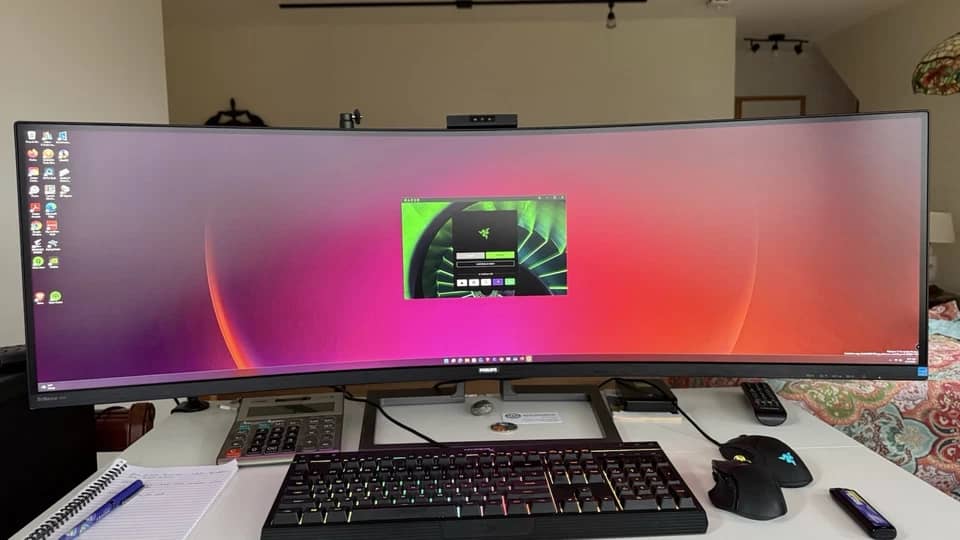 Philips 499P9H Monitors Black New