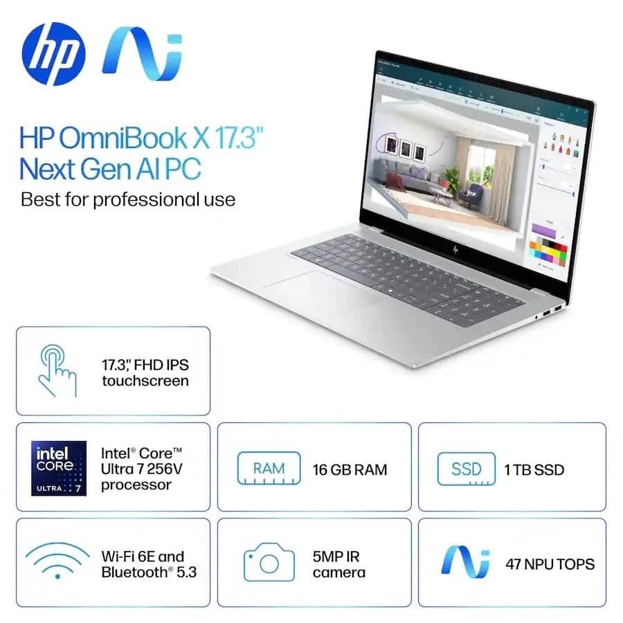 HP 17-dd Computers 2TB 16GB New