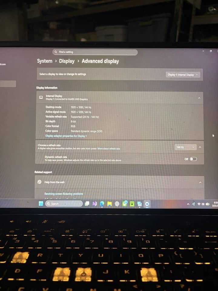 ASUS ROG Zephyrus M16 Computers 512GB 16GB New