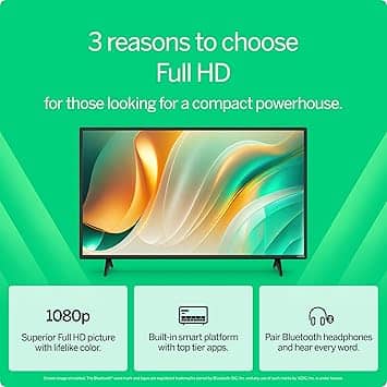 VIZIO vfd32m-0807 TVs Black New
