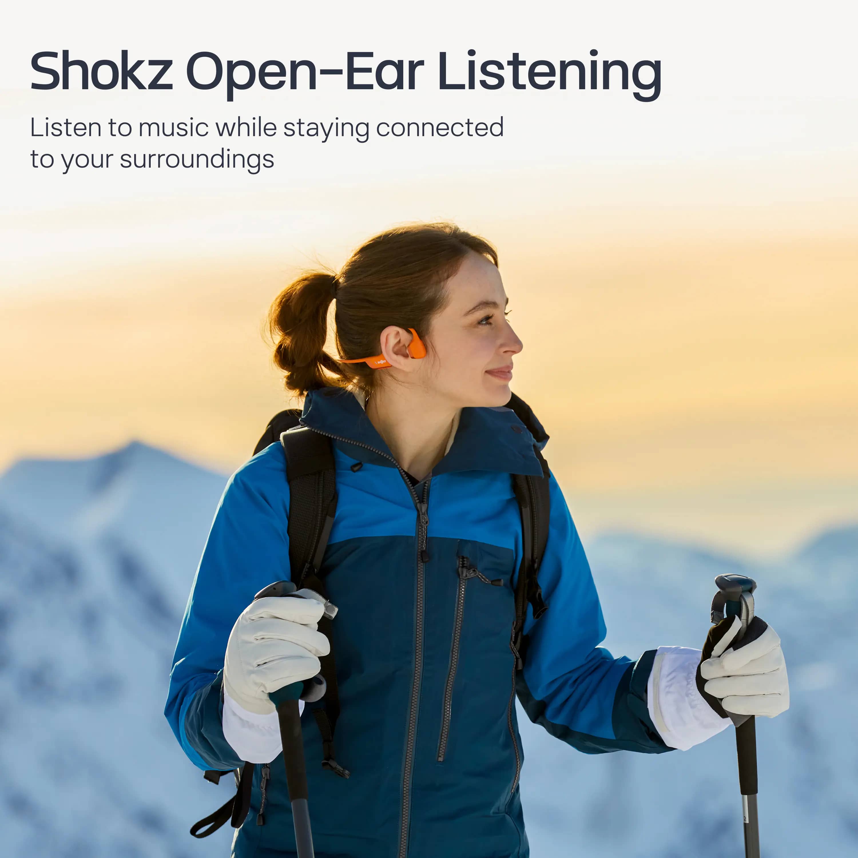 Shokz S820-ST-OR-US Headphones & Earbuds Orange New