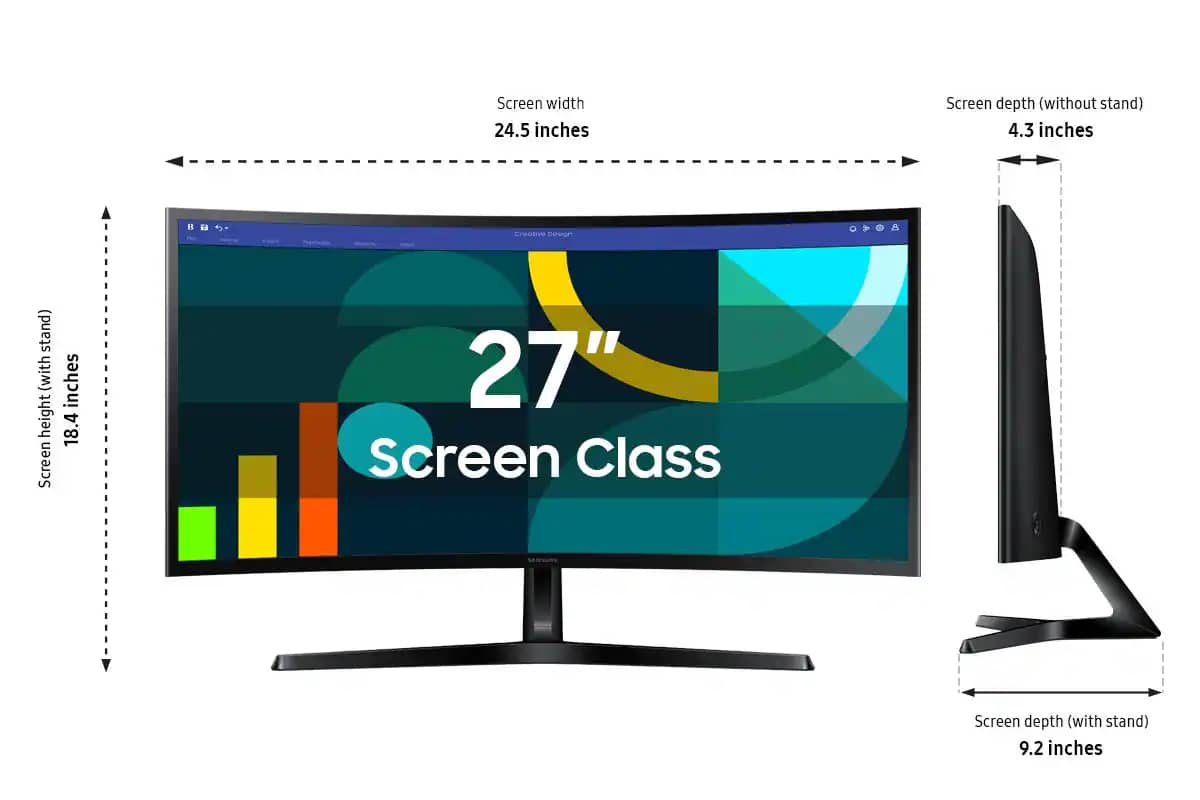 Samsung LS27D368GA Monitors New