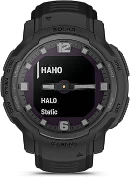 Garmin Instinct Crossover Solar Smartwatches Blue 32mm New