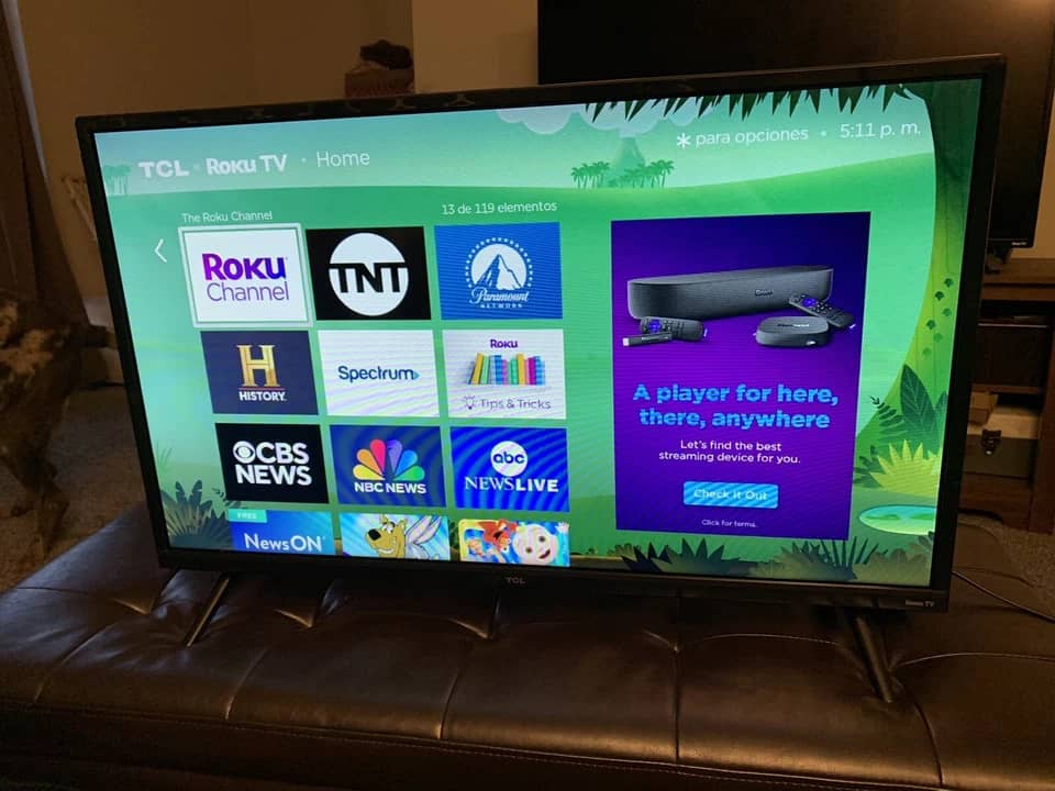 TCL 40s325 TVs Black New