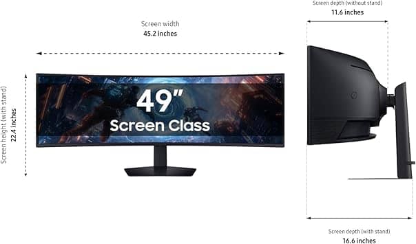 Samsung LS49FG910E Monitors New