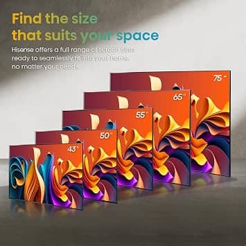 Hisense A7N TVs 43 inch New