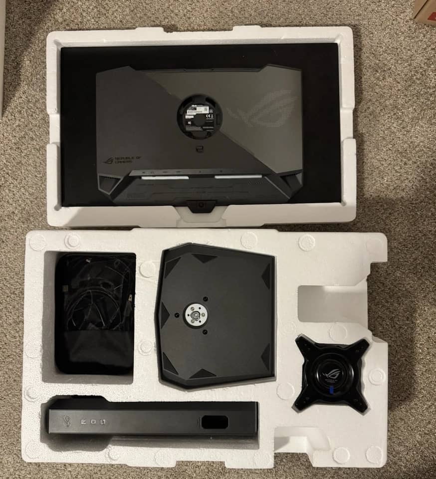 ASUS XG27AQDMG Monitors For parts or not working