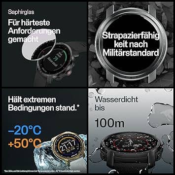 Polar Grit X Pro Smartwatches Black 30mm New