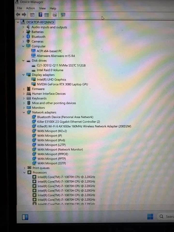 Dell Alienware m15 R4 Computers 1000GB 16GB Refurbished - Excellent