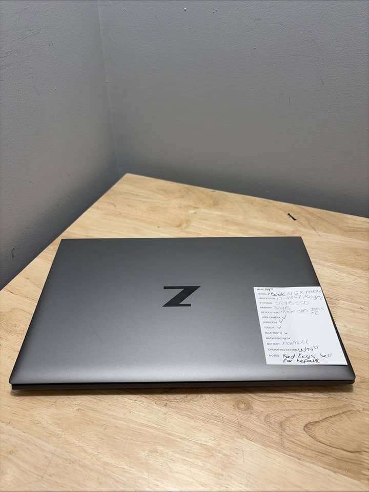 HP ZBook Firefly G8 Computers 256GB 16GB For parts or not working