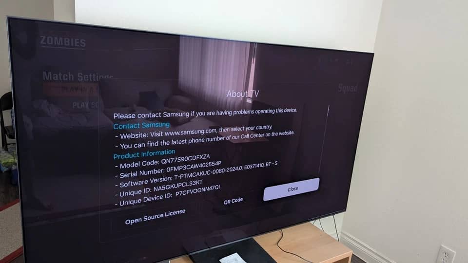 Samsung S90C TVs 77 inch New