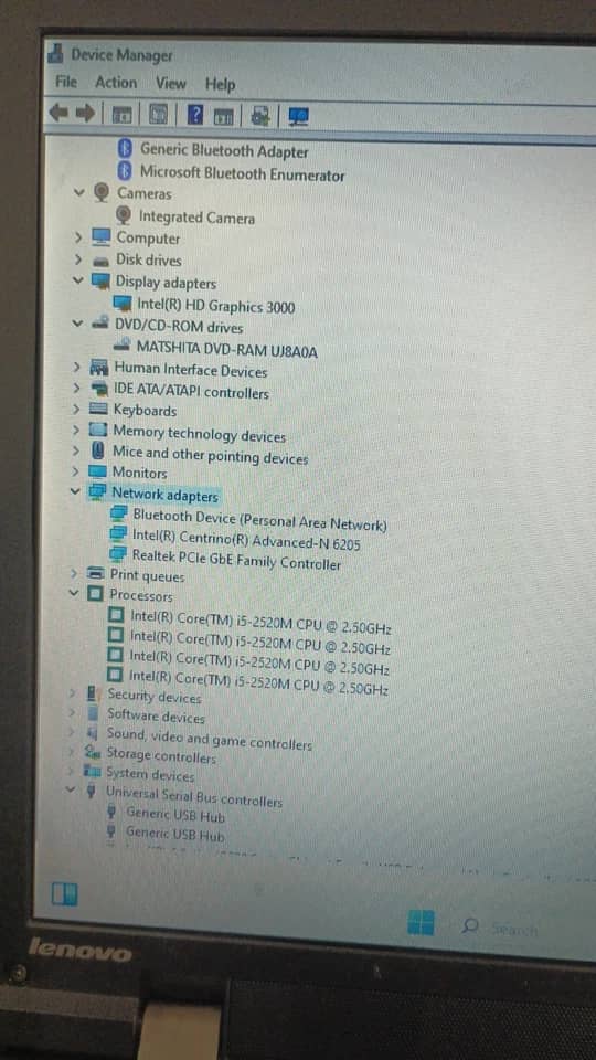 Lenovo ThinkPad L520 Computers Used - Good 320GB 8GB